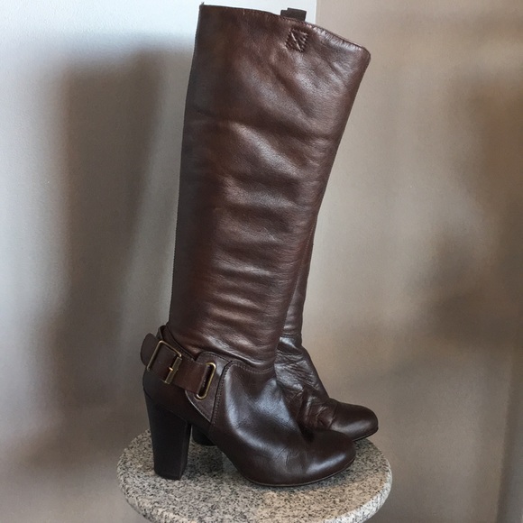 Shoes - Brown Leather Boots